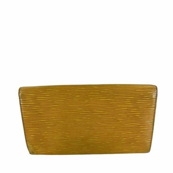 Authentic Louis Vuitton Wallet Long Portefeiulle Sarah Epi Yellow LV Vintage - Picture 4 of 12